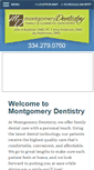 Mobile Screenshot of montgomerydentistry.com